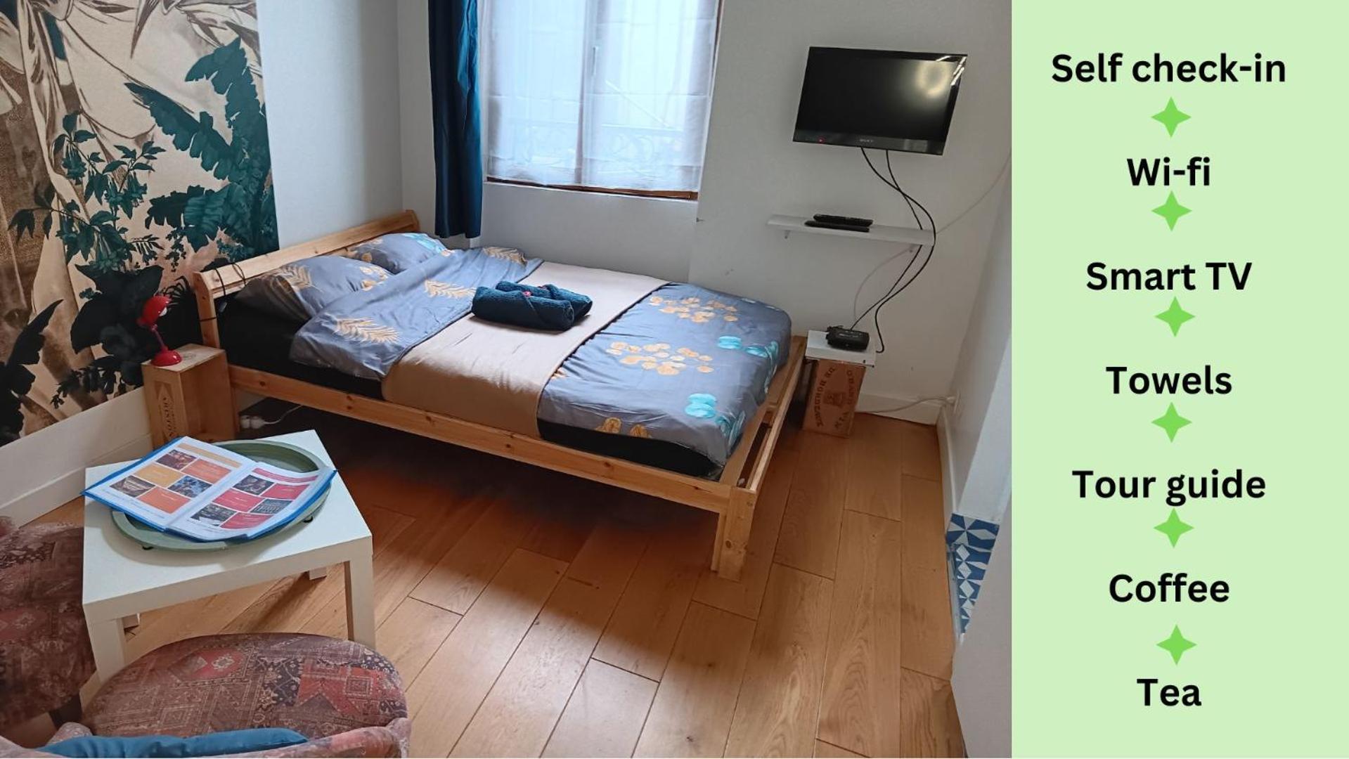 サン・トゥアンLe Chic Audonien - Cozy Nest Before Gates Of Paris - Access From Cdg & Orly Airports - Wi-Fi - Smart Tvアパートメント エクステリア 写真
